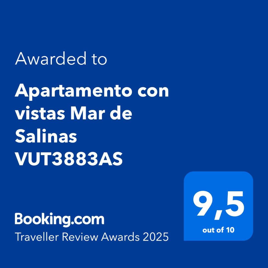 Apartamento Con Vistas Mar De Salinas Vut3883As 외부 사진